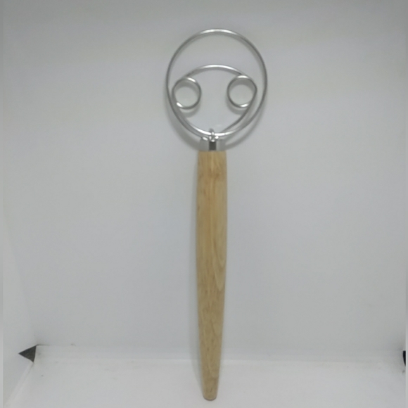 Kitchen Danish Dough Whisk Large 135 Stainless Steel Dutch Whisk